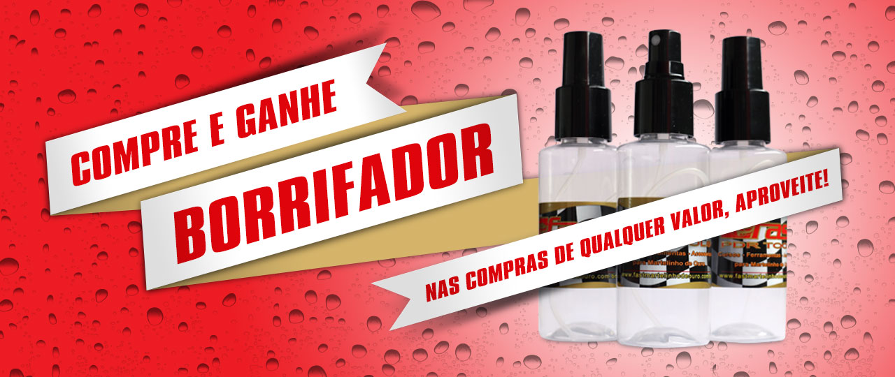 Compre e ganhe um borrifador!