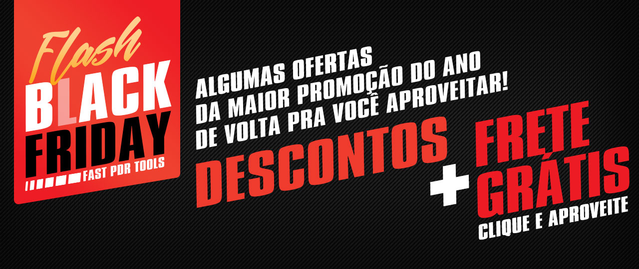 Flash Black Friday - Pra você matar a saudade da maior promoção do ano!