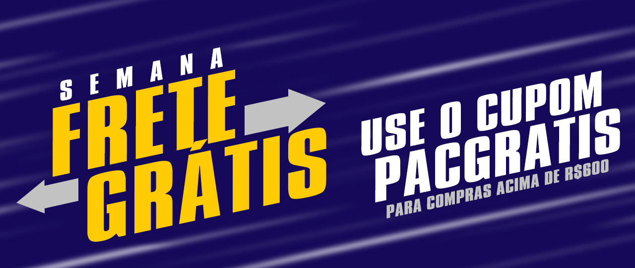 Frete grátis para todo o Brasil, imperdível!