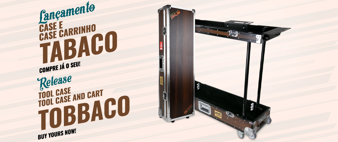 Lançamento Case e Case Carrinho Tabaco Fast PDR Tools